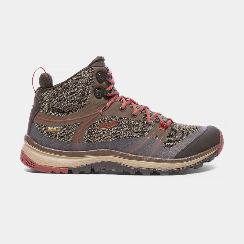 Keen Terradora Waterproof Mid - Kadın Trekking Bot - Kahverengi - Türkiye (160835MEN)